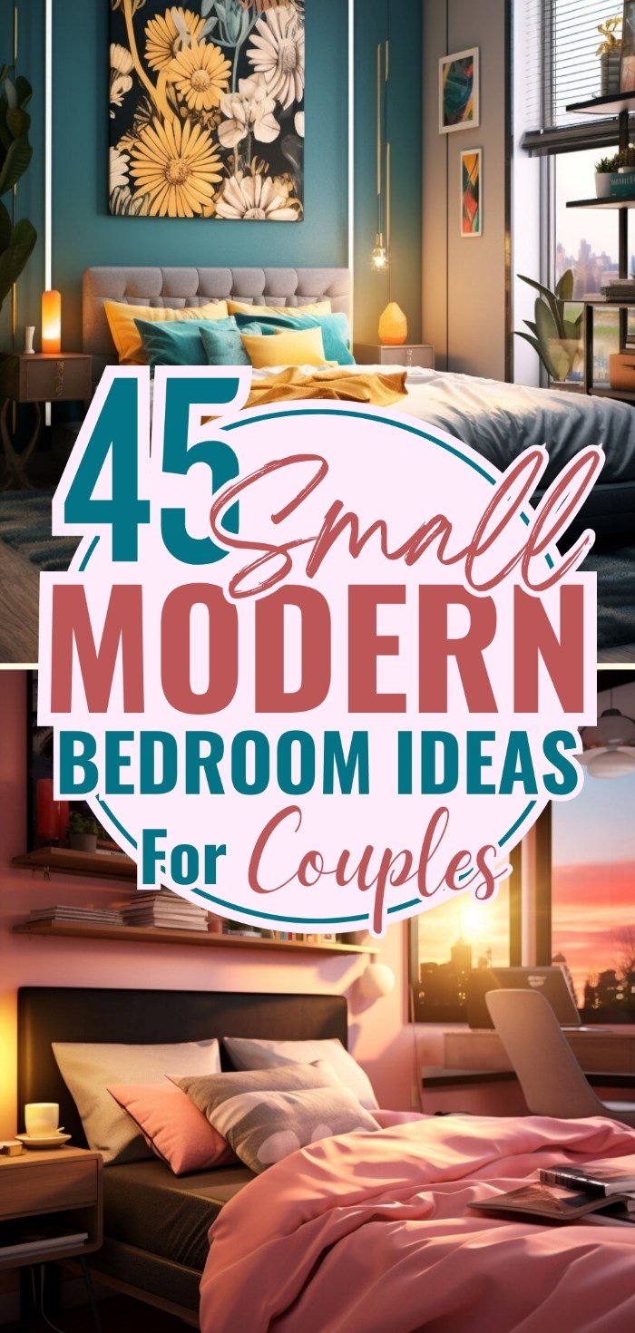 45 small modern bedroom ideas for couples 