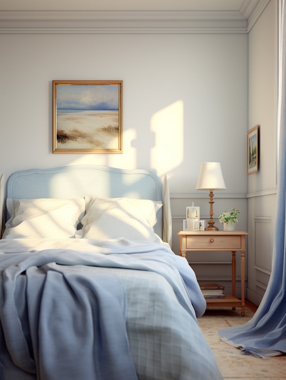 Light Blue - Sky Blue Bedroom Design 3