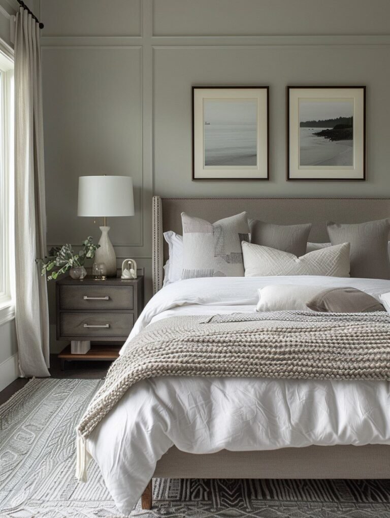 35 Hand-picked Small, Cozy Grey Bedroom Ideas for Couples - Softly Home