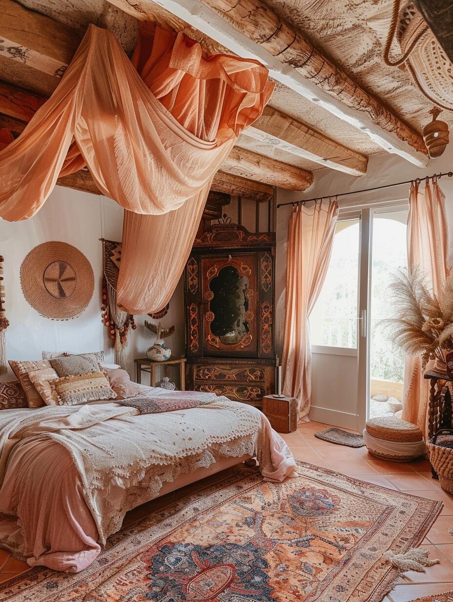 Elegant Boho bedroom 2