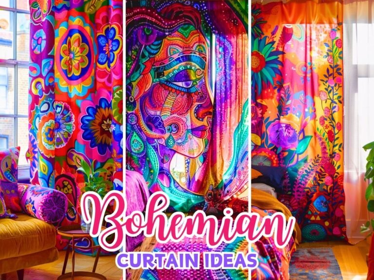 30 Bohemian Curtain Ideas