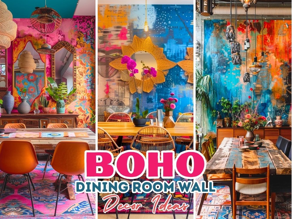 Boho Dining Room Wall Decor Ideas