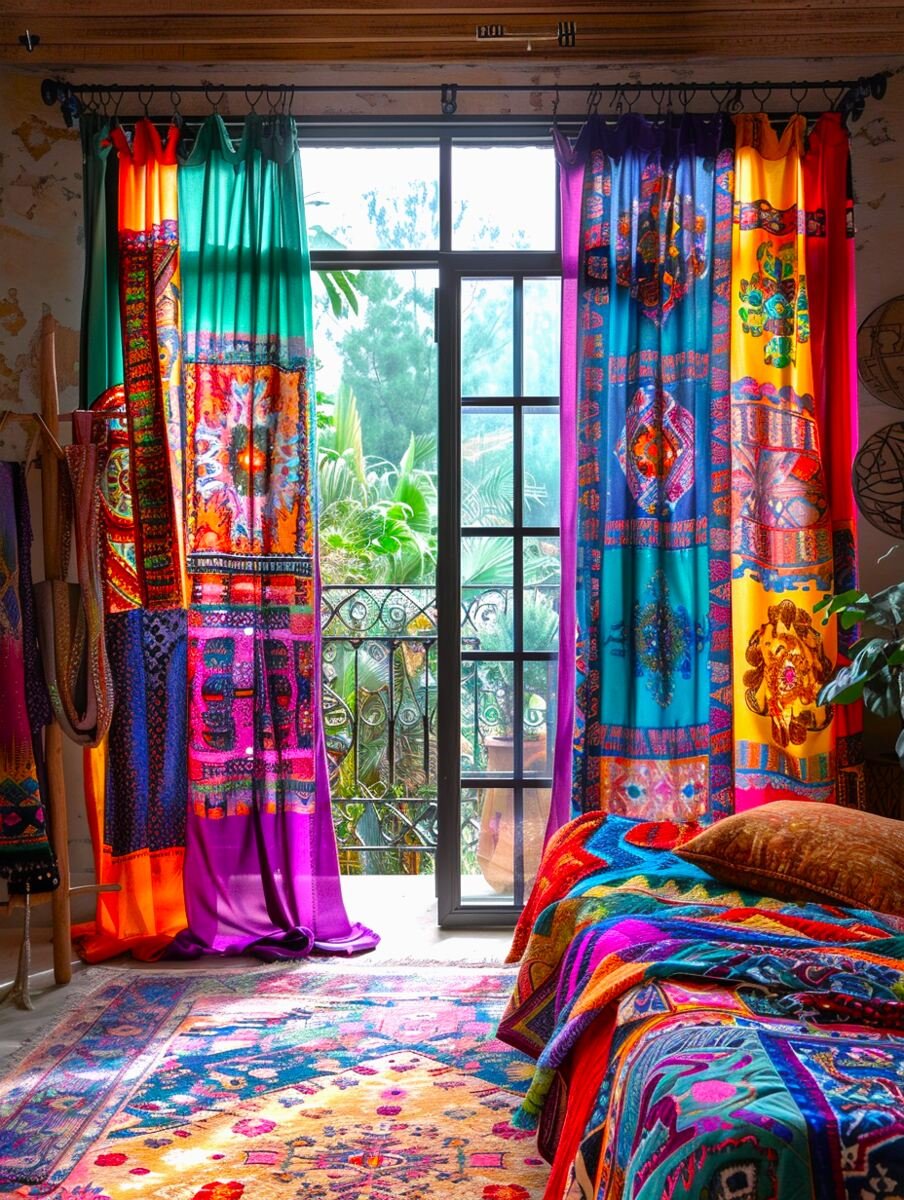 Boho Curtain For Bedroom 2