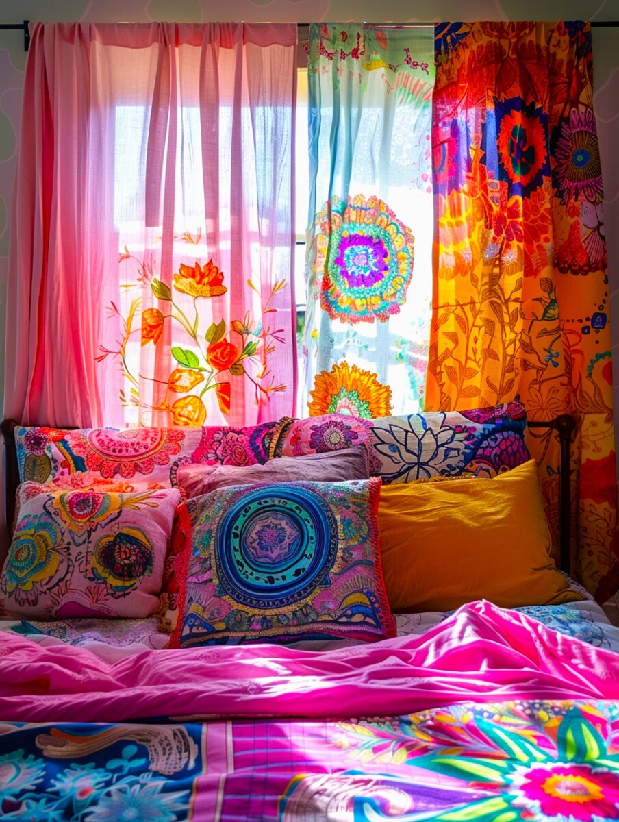 Boho Curtain For Bedroom 6