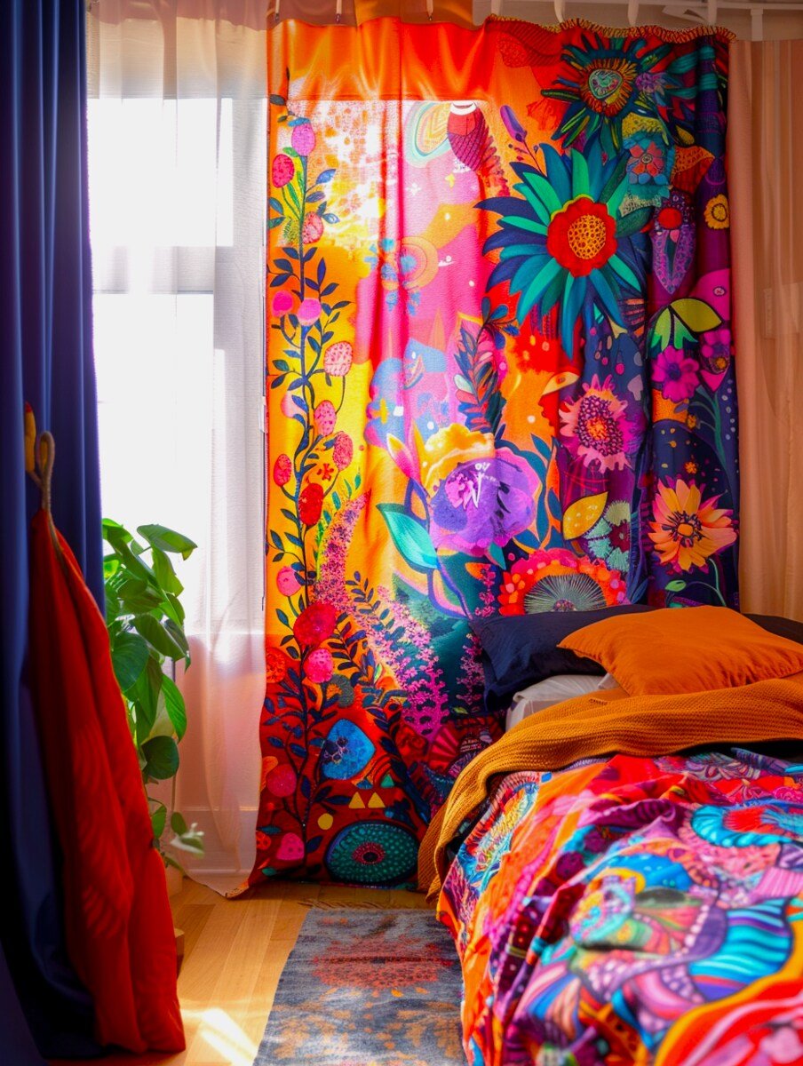 Boho Curtain For Bedroom 9