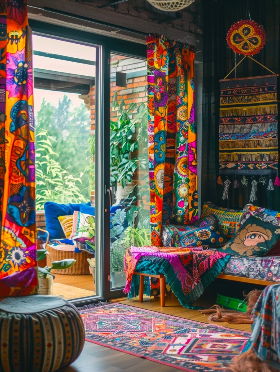 Boho Curtain For Living Room 3