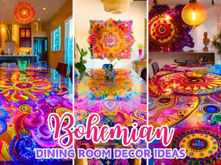Boho Dining Room Decor Ideas