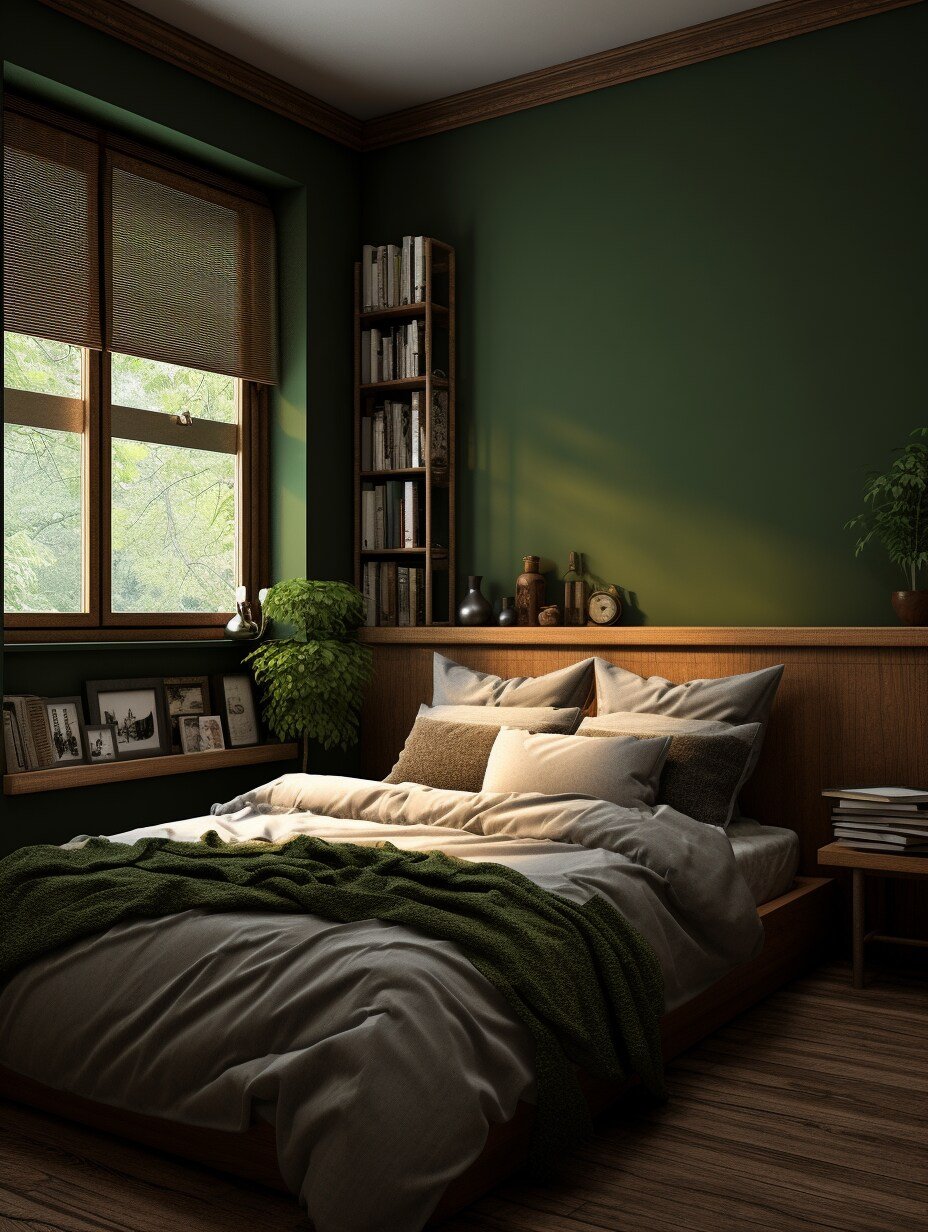 small bedroom with a window 1