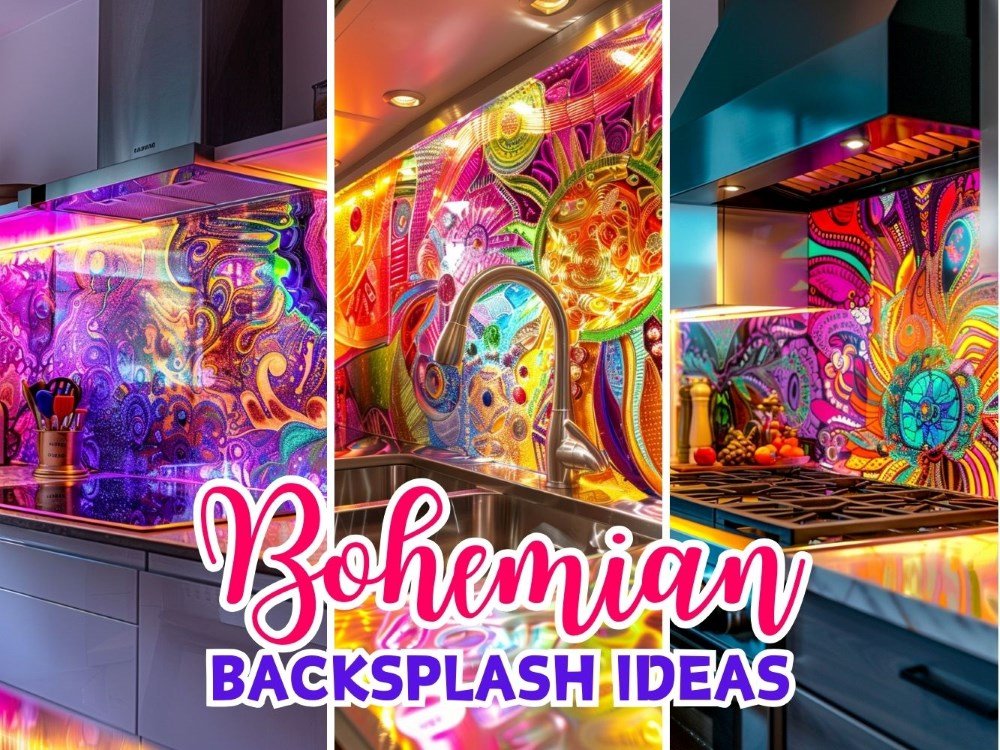 Boho Kitchen Backsplash Design Ideas (1)