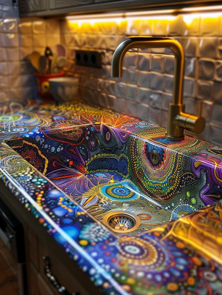 Boho Kitchen Sink 2