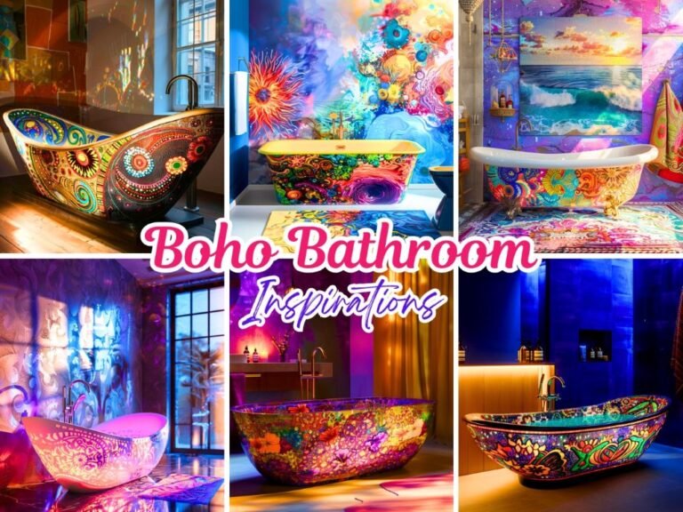 25 Whimsical Boho Bathroom Ideas That Will Inspire Your Next Renovation!